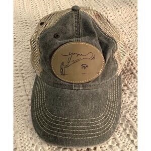 Yampa Snapback Hat Cap Fly Fishing Colorado Ouray Mesh‎ Back Cotton/Poly